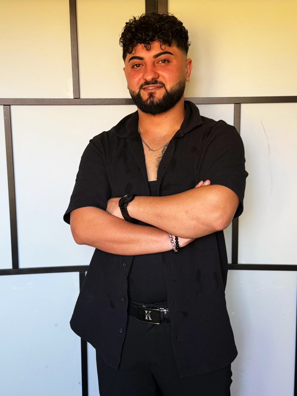 Irfan - Auszubildender Hairline